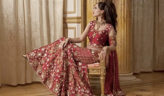 Exclusive-Indian-and-Pakistani-Bridal-Dresses-Collection-2013-14-2-550x321