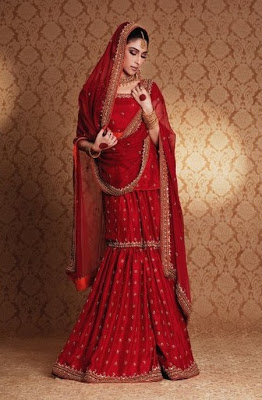 pakistan Indian- Bridal- Frilly-Frocks-2013-