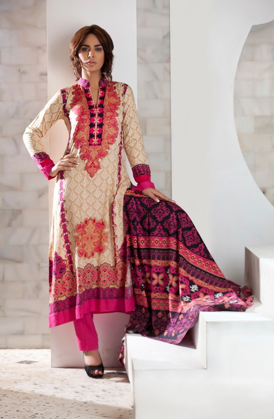 Firdous Winter Colection in Embroudered  (2)