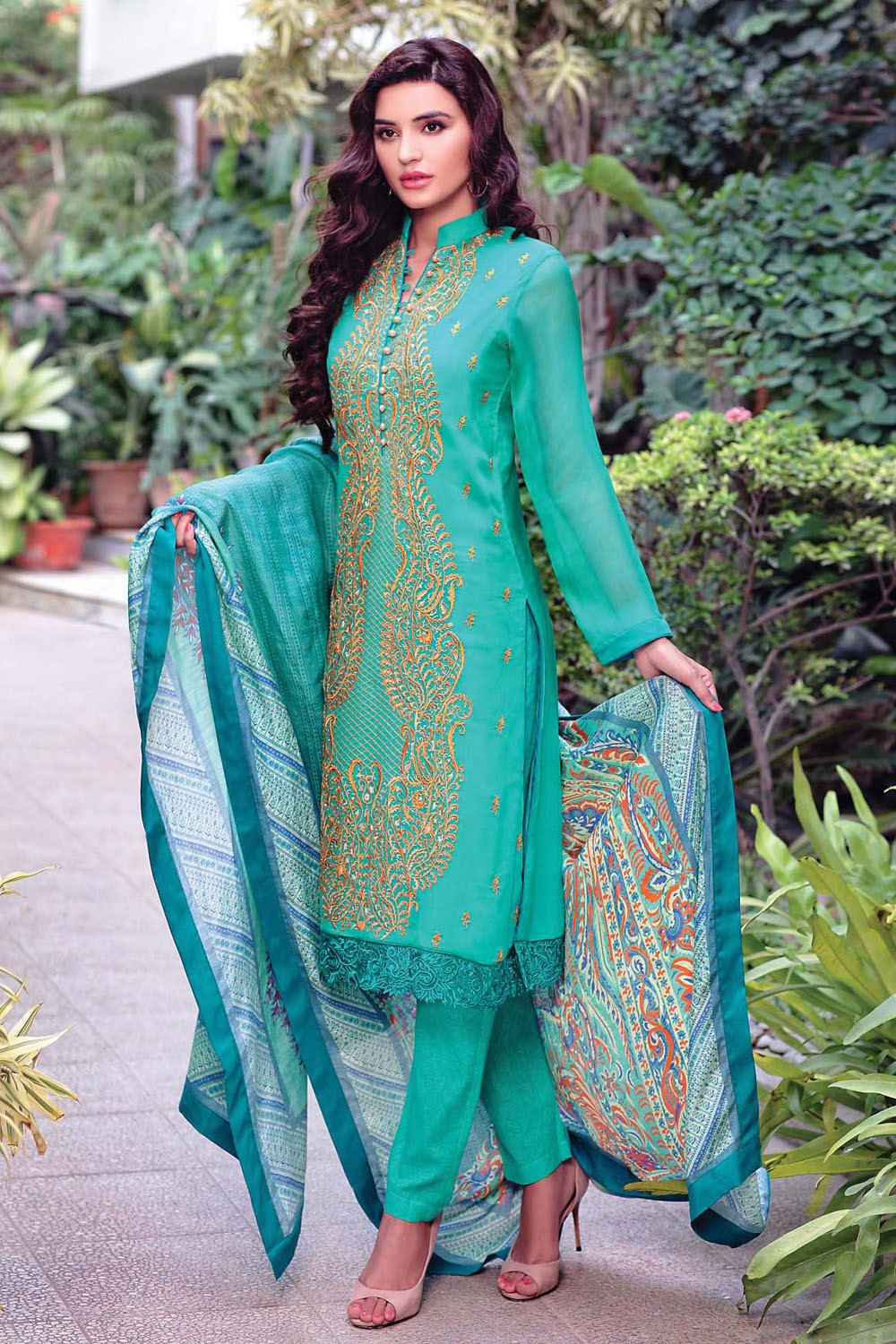 Al Karam Eid Festive Dress Collection 2015-16 - Girls Mag